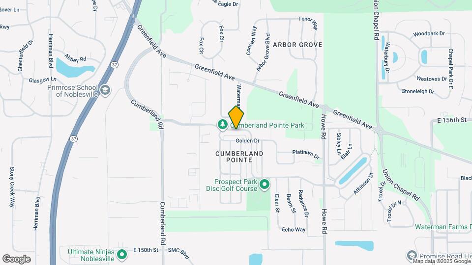 10127 Cumberland Pointe Blvd Map and Location Details