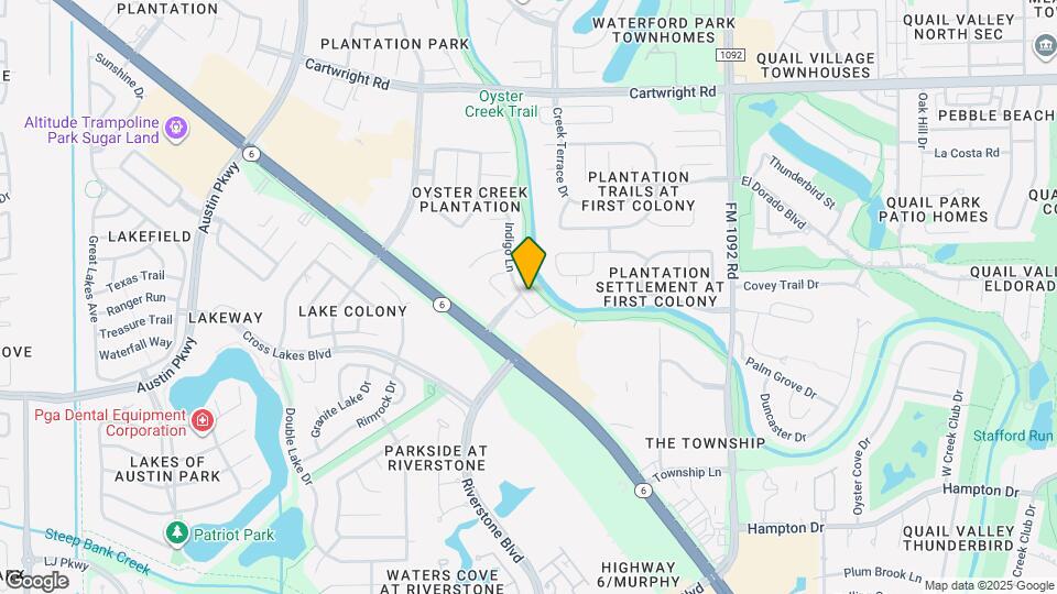 3307 Indigo Ln Map and Location Details