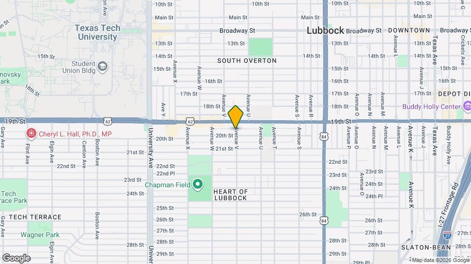2202 20th St Map and Location Details