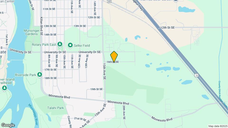 1614 16th St SE Mapa y Detalles de la Ubicación