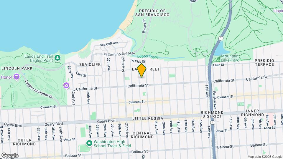 164 23rd Ave Mapa y Detalles de la Ubicación