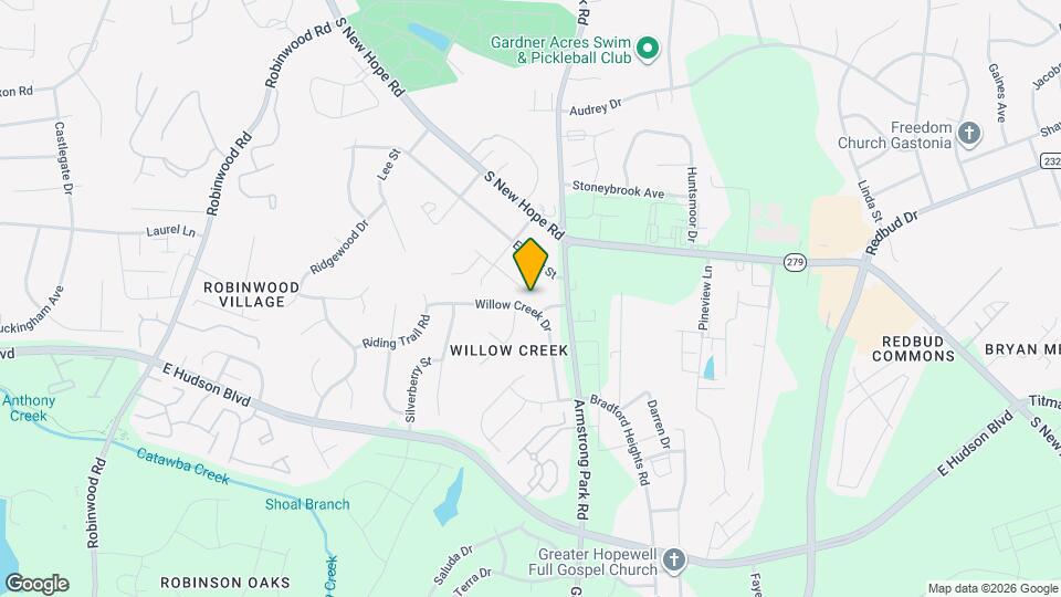 740 Willow Creek Dr Map and Location Details