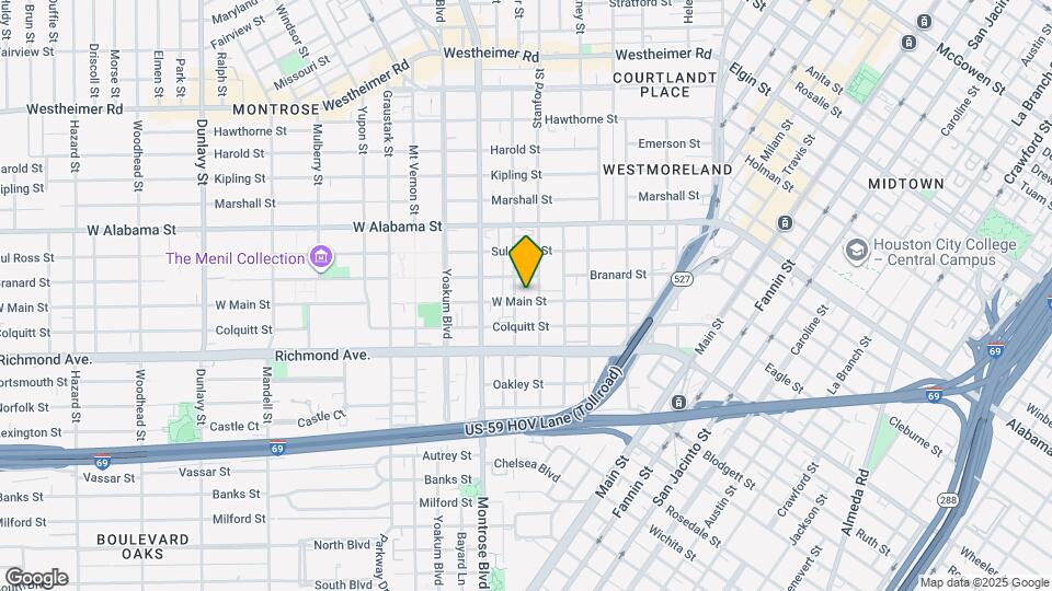 808 W Main St Map and Location Details