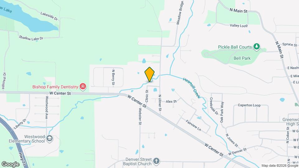 1334-1334B Clinic Ln Map and Location Details