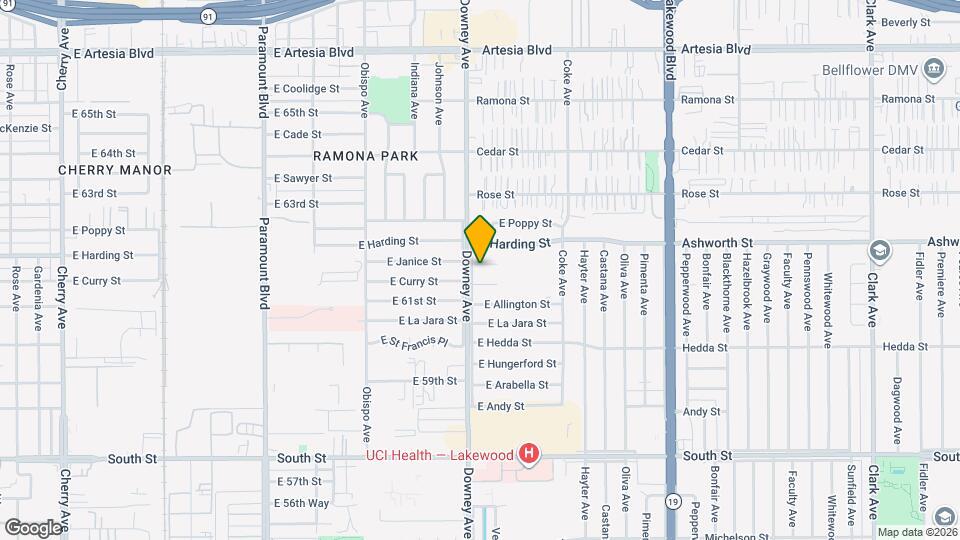 3510 E Janice St Map and Location Details