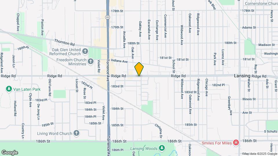 2551 Ridge Rd Map and Location Details