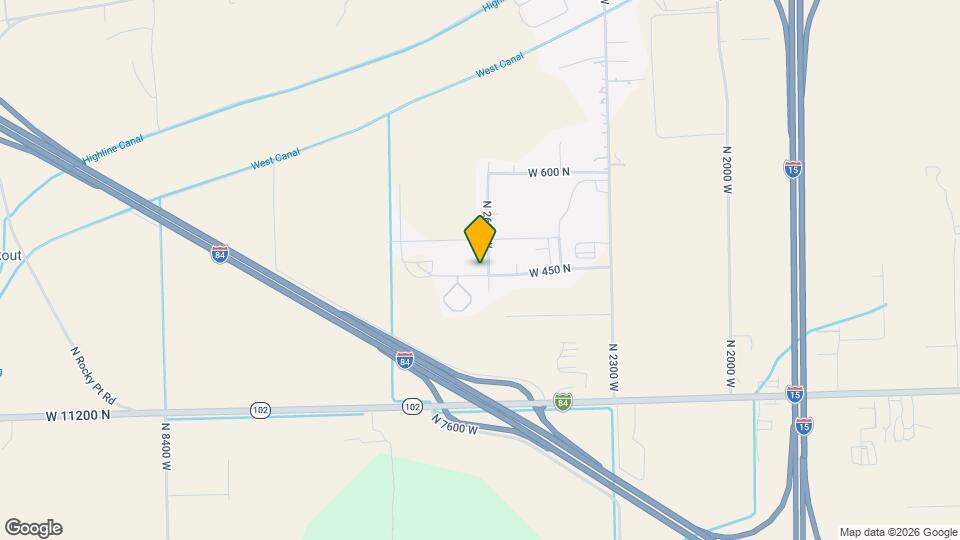 465 N 2650 W Map and Location Details