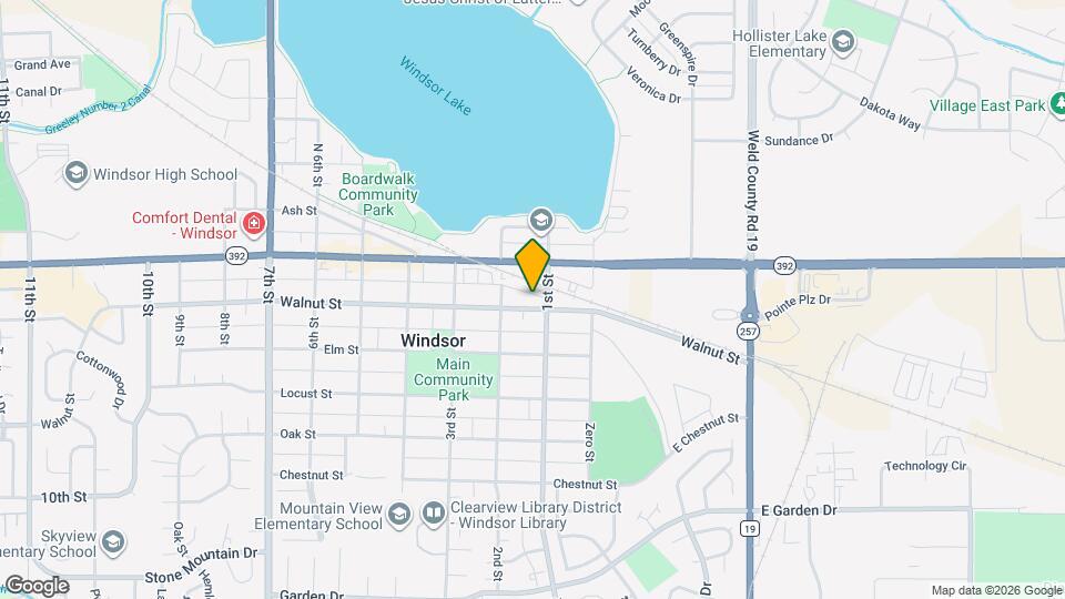 108 Walnut St Map and Location Details