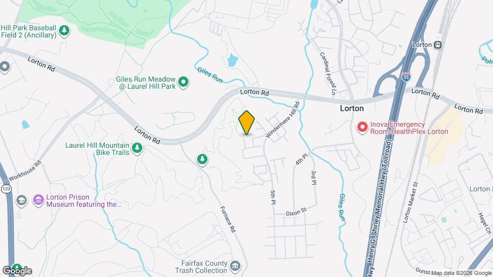 9321 Hundith Hill Ct Map and Location Details