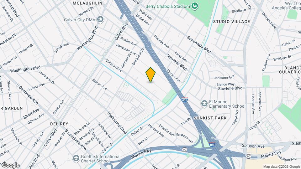 4905 Coolidge Ave Map and Location Details