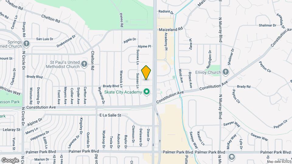 2083 Sussex Ln Map and Location Details