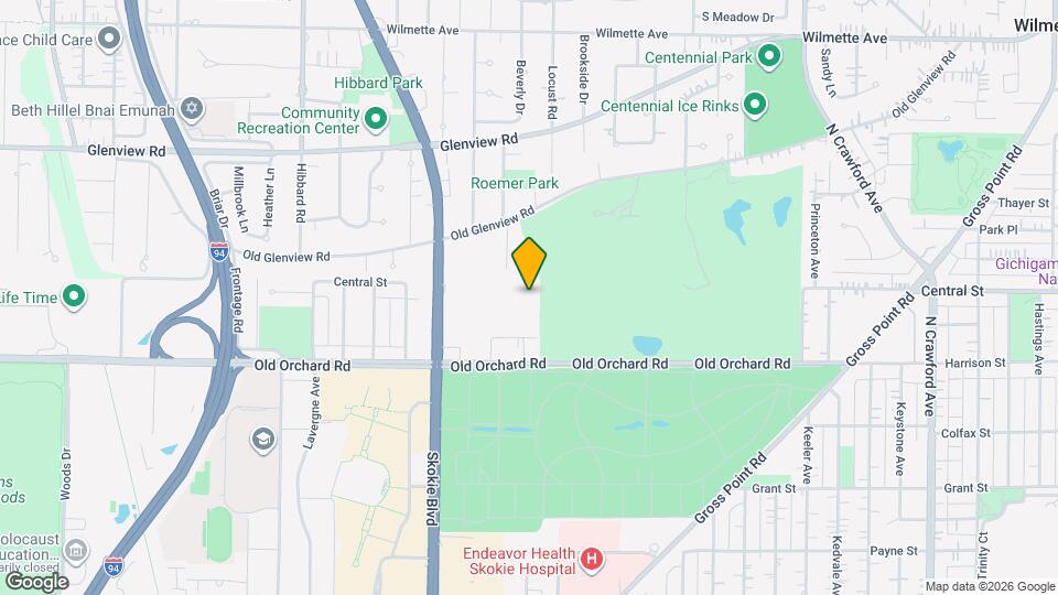 10115 Old Orchard Ct Map and Location Details