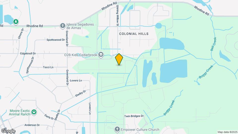 12580 Shining Willow St Map and Location Details