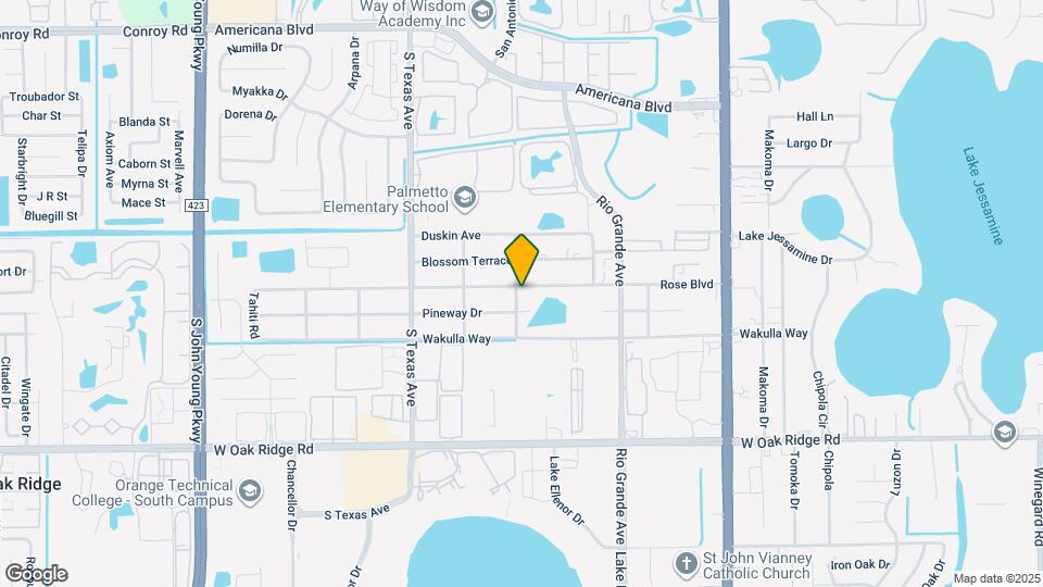 1956 Rose Blvd Map and Location Details