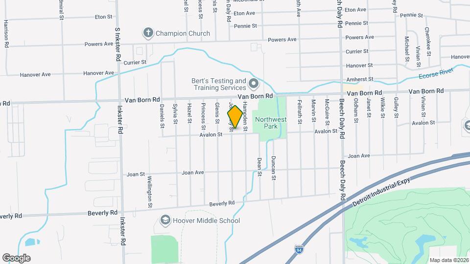 5993 John Daly St Map and Location Details