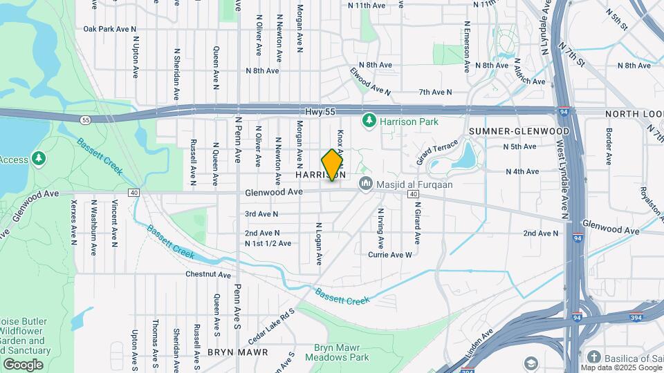 1708 Glenwood Ave Mapa y Detalles de la Ubicación