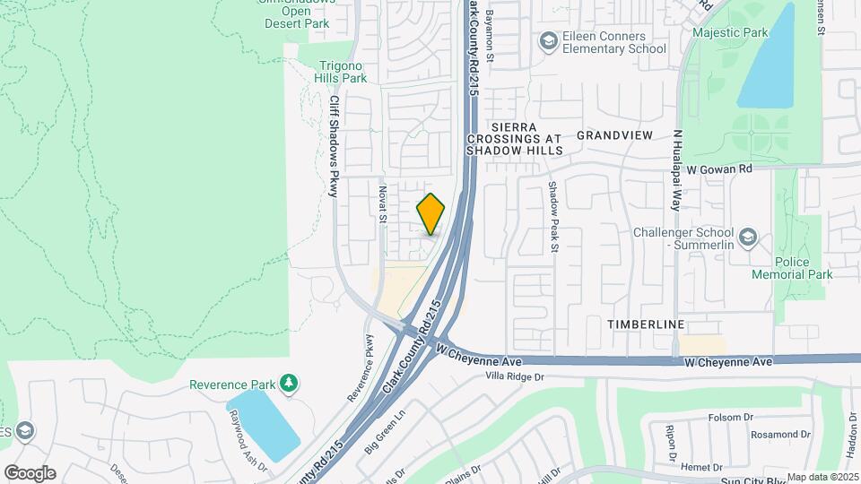 10505 Cold Mountain Ave Map and Location Details