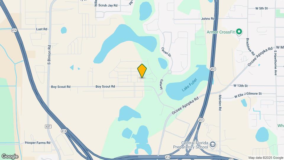 1665 Pinecliff Dr Map and Location Details