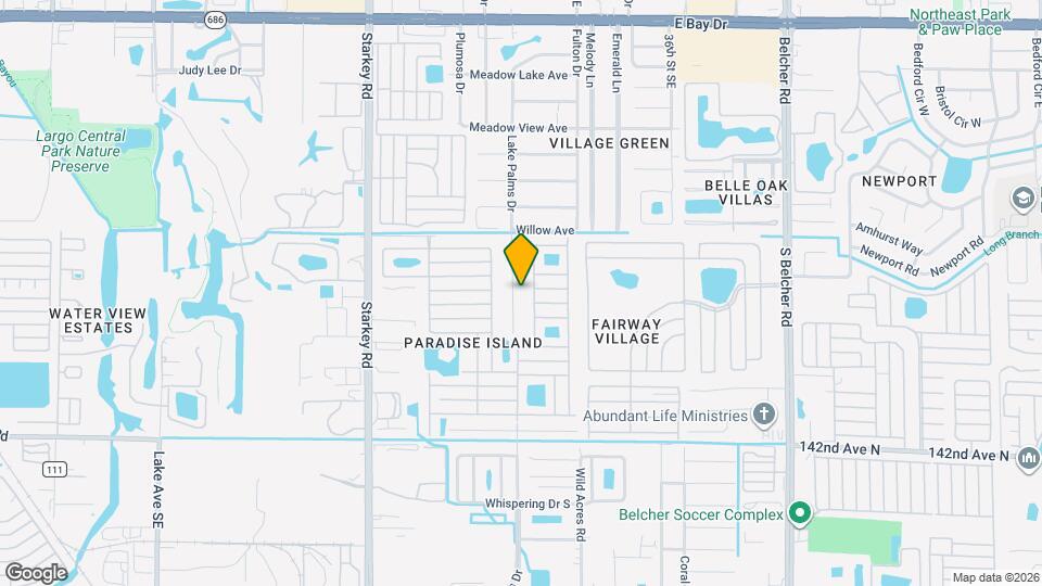 917 Lake Palms Dr Map and Location Details