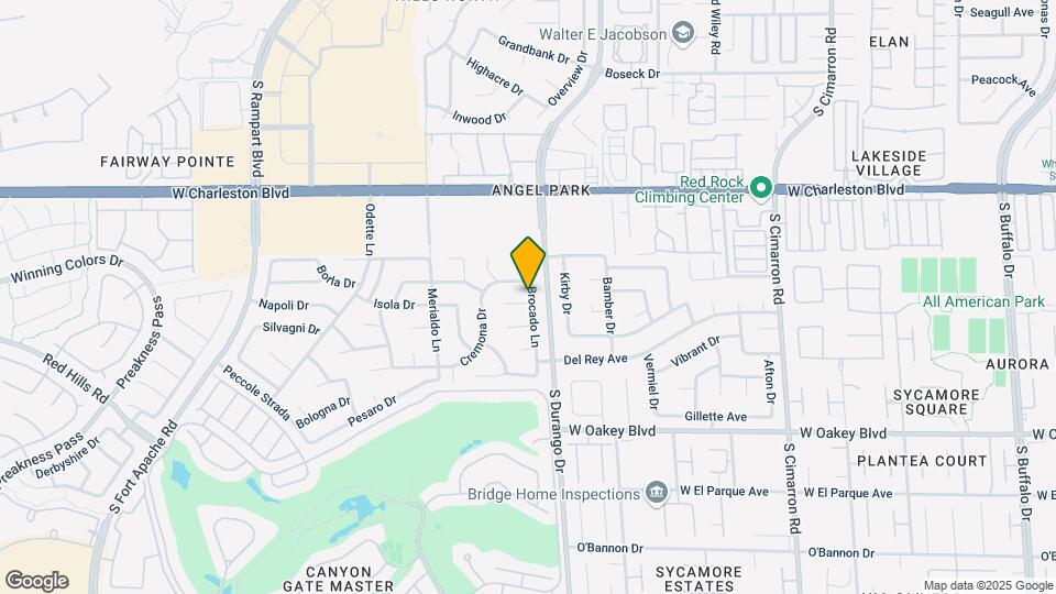8600 Abanico Ct Map and Location Details