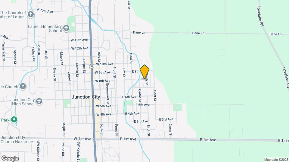 465 E 8th Ave Map and Location Details