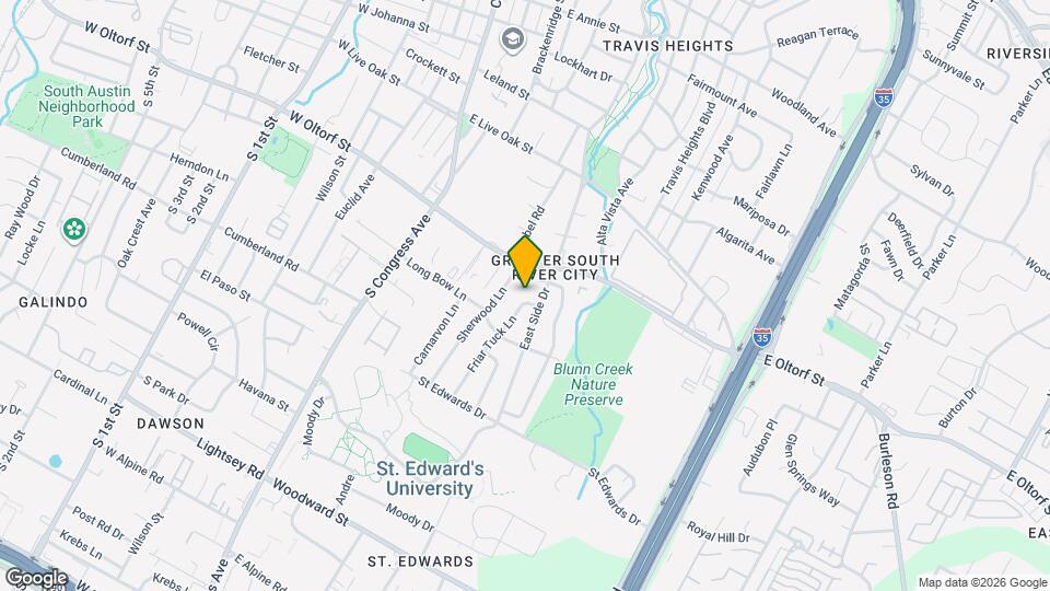 2504 Friar Tuck Ln Map and Location Details