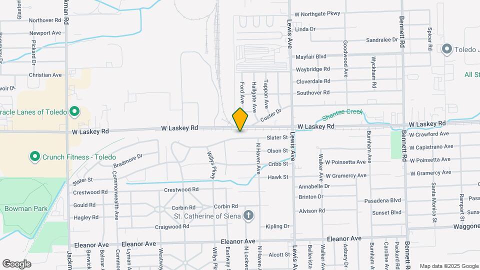 1214 Slater St Map and Location Details