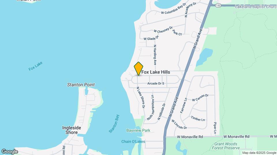 37439 N Lake Shore Dr Map and Location Details