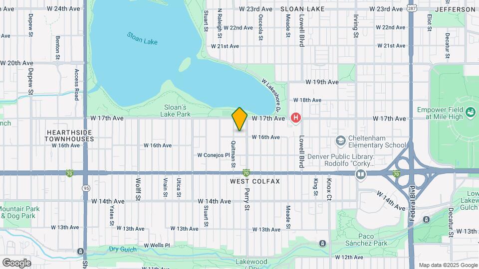 4051 W 16th Ave-Unit -ID1013132P Map and Location Details