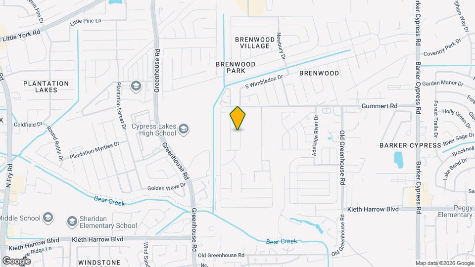 5743 S Brenwood Dr Map and Location Details