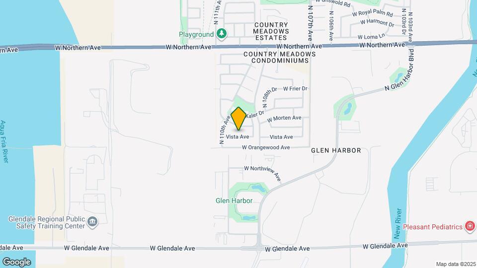 10928 Vista Ave Map and Location Details