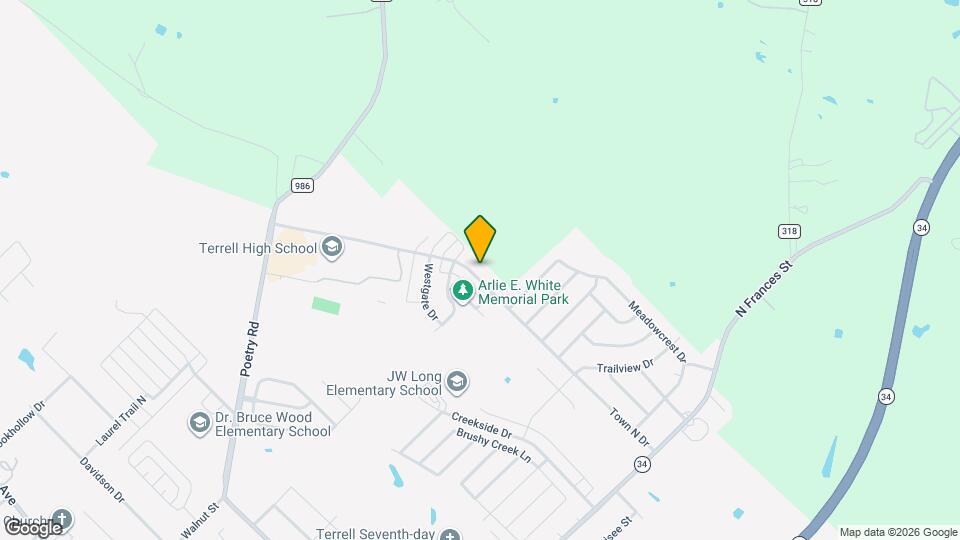 412 Town N Dr Map and Location Details