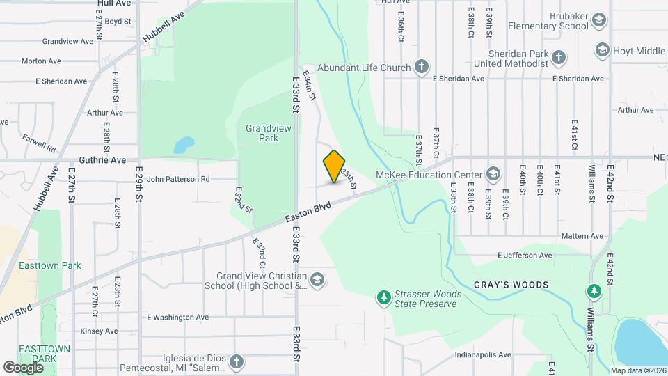 3421 Thompson Ave Map and Location Details