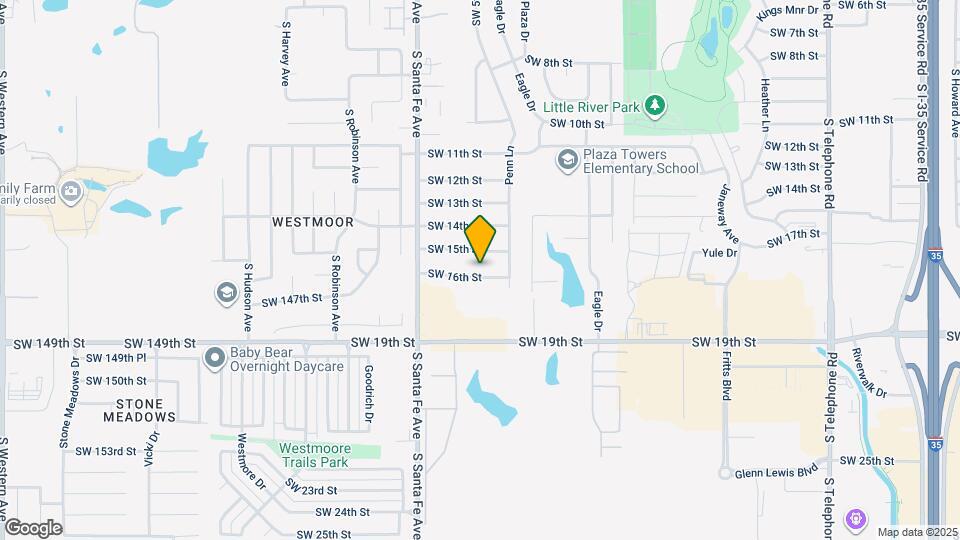 921 SW 16th St Map and Location Details