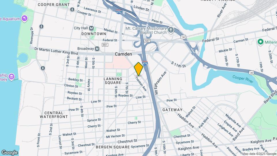 443 Trenton Ave Map and Location Details