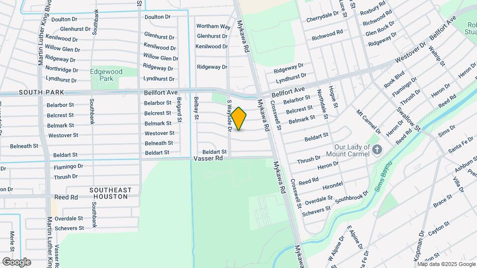 6114 Belmark St Mapa y Detalles de la Ubicación