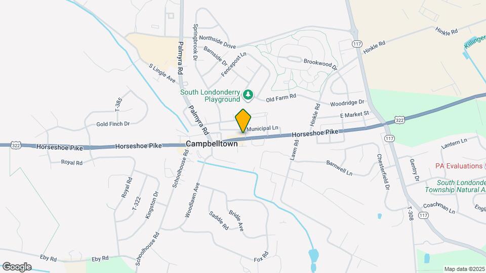 2827 Horseshoe Pike Mapa y Detalles de la Ubicación