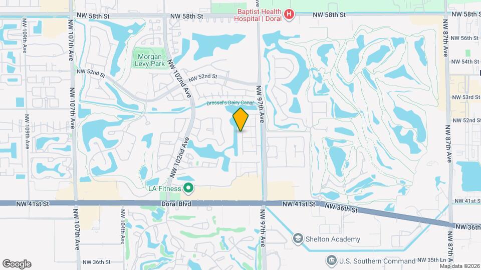 4744 NW 97th Pl Map and Location Details