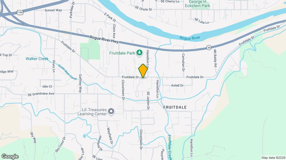 1483 Fruitdale Dr Map and Location Details