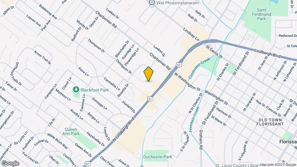 715 Thompson Dr Map and Location Details