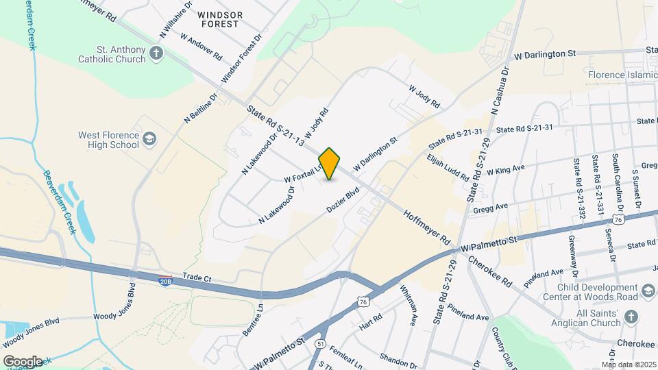 2220 Oakwood Ln Map and Location Details