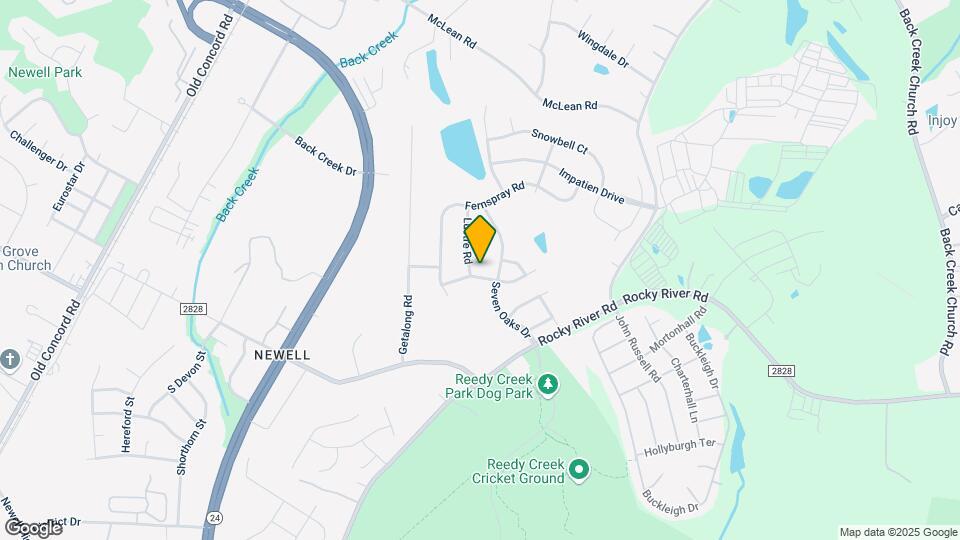 1831 Yaupon Rd Map and Location Details