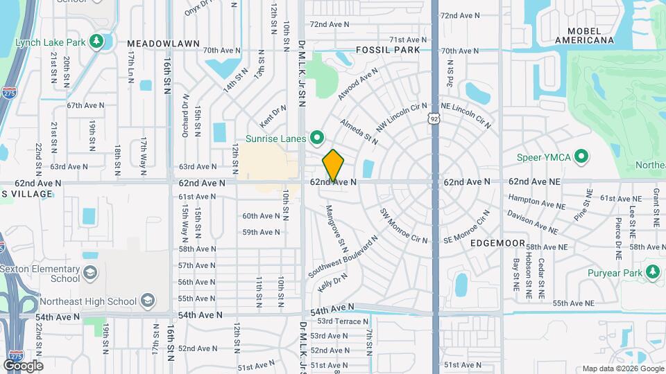 758 62nd Ave N Map and Location Details