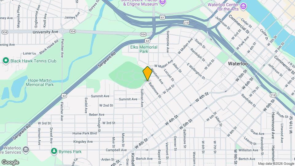 200 Baltimore St Map and Location Details