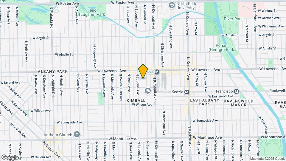 4724 N Bernard St, Unit 2W Map and Location Details