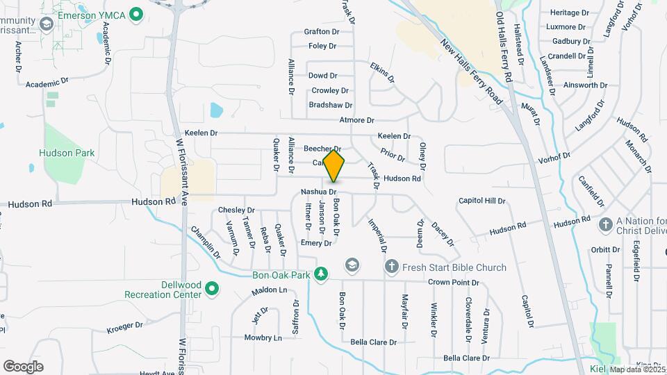 1731 Nashua Dr Map and Location Details