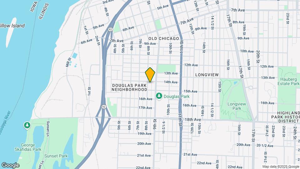 1409 8th St Map and Location Details