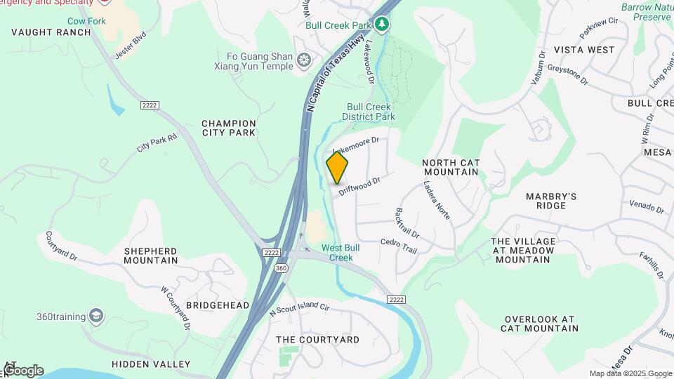 5704 Driftwood Dr Map and Location Details