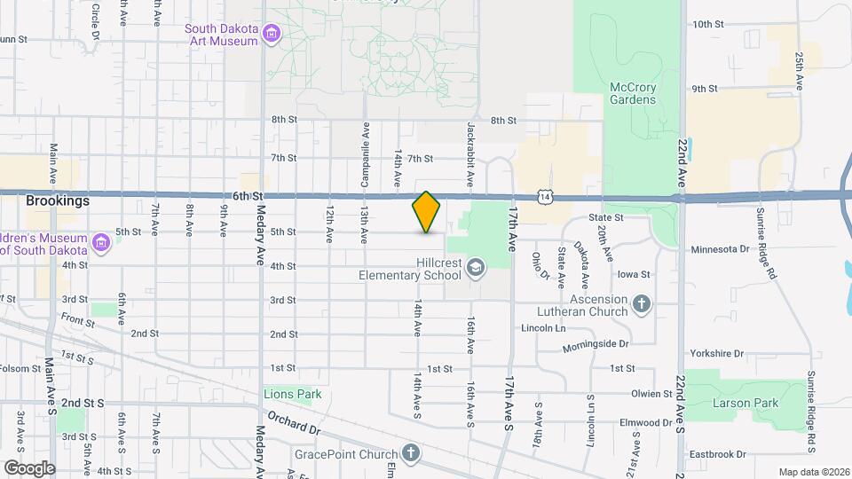 1358 5th St, Unit Apt A Map and Location Details