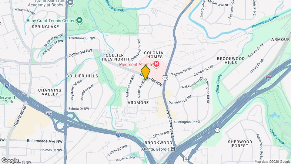1899 Anjaco Rd NW Map and Location Details